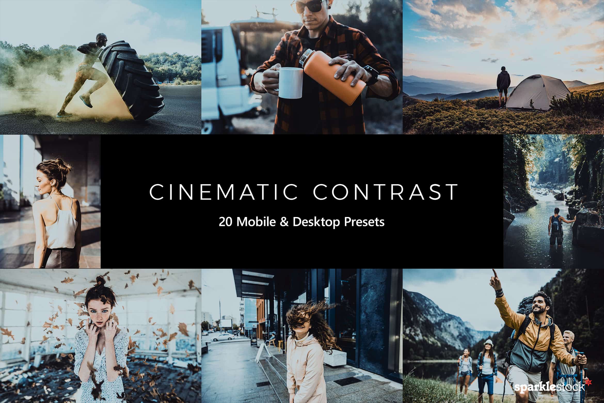 Cinematic Video Editing LUTs Pack Cube Video Filters and Film Color Grading Lifestyle Presets Lightroom Mobile & LUTs Video Presets
